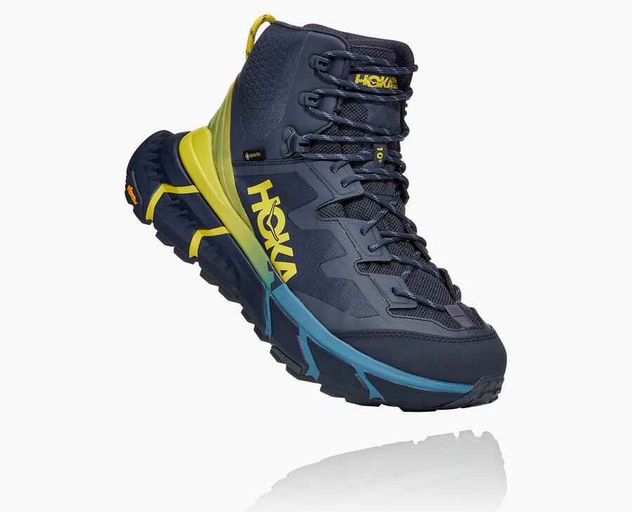 Hoka One One Turisticke Topanky Panske Modre - TenNine Hike GORE-TEX - 86354-YFGB